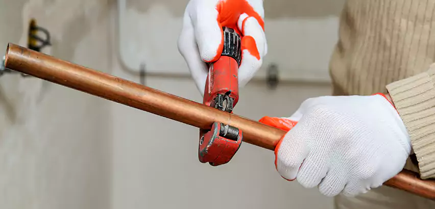 Temporary Copper Pipe Repair Issaquah, WA